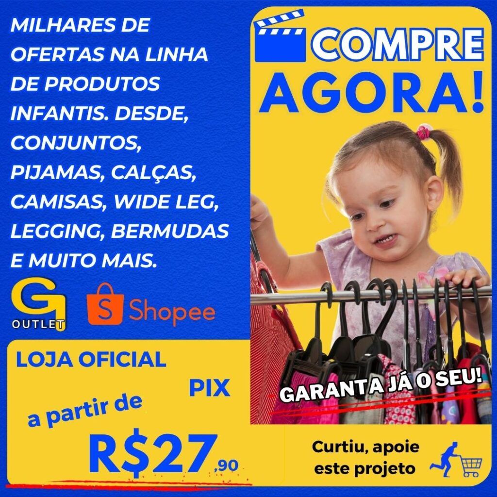 milhares de ofertas na linha de produtos infantis