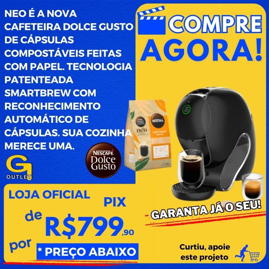 neo cafeteira dolce gusto