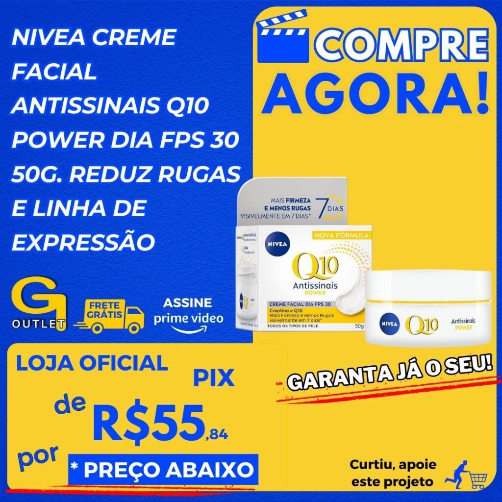 nivia creme facial antissinais q10