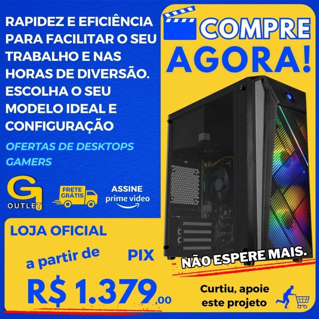 ofertas de desktops gamers