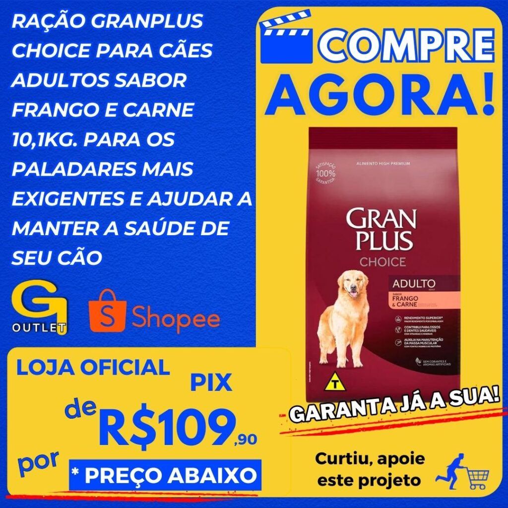 ração granplus para cãoes adultos