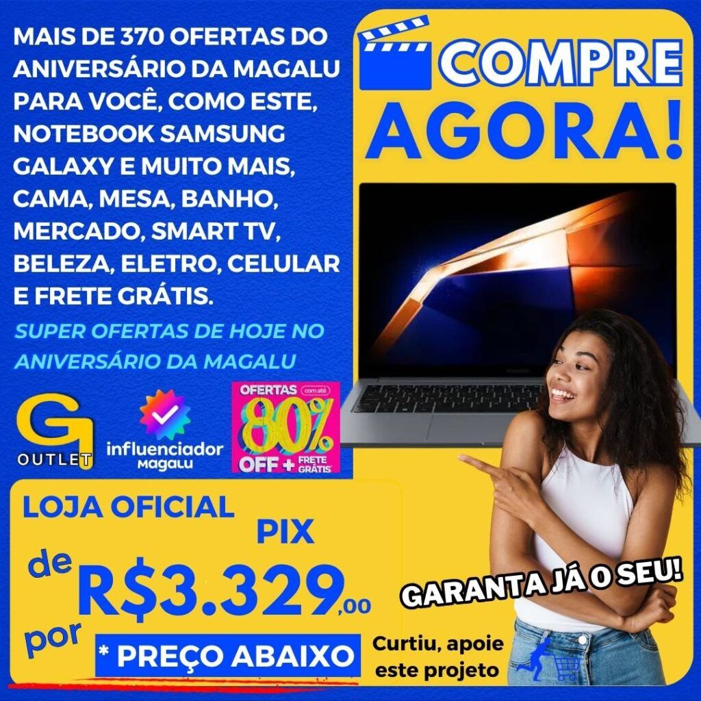 super ofertas de hoje no aniversário da magalu