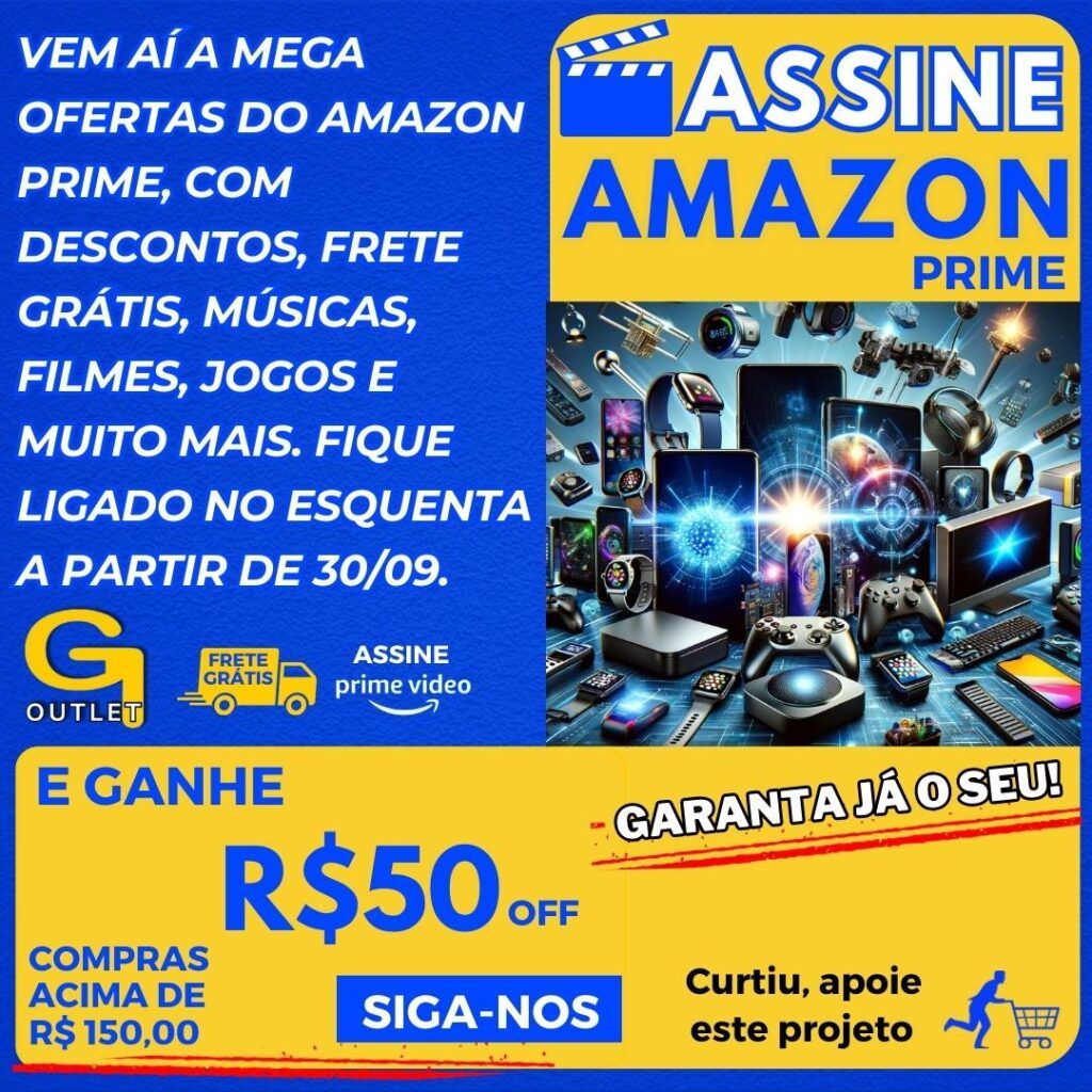 vem aí a mega ofertas do amazon prime imperdível