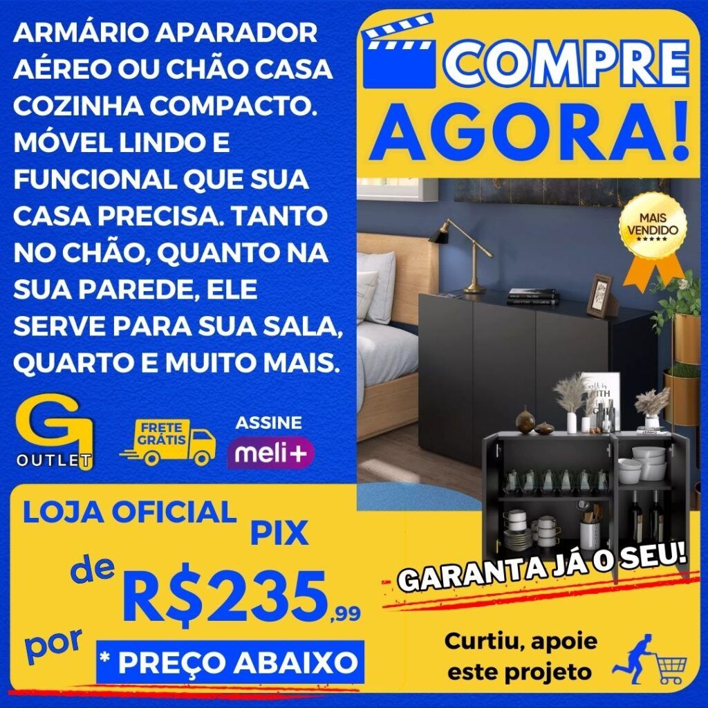 armário aparador aéreo ou chão, casa, cozinha e compacto