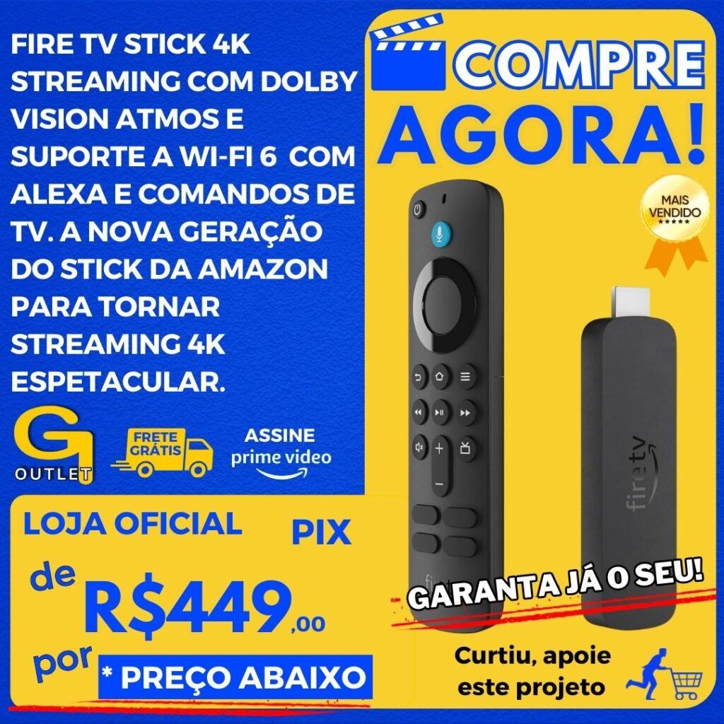 fire stick tv 4k amazon dolby vision atmos com alexa