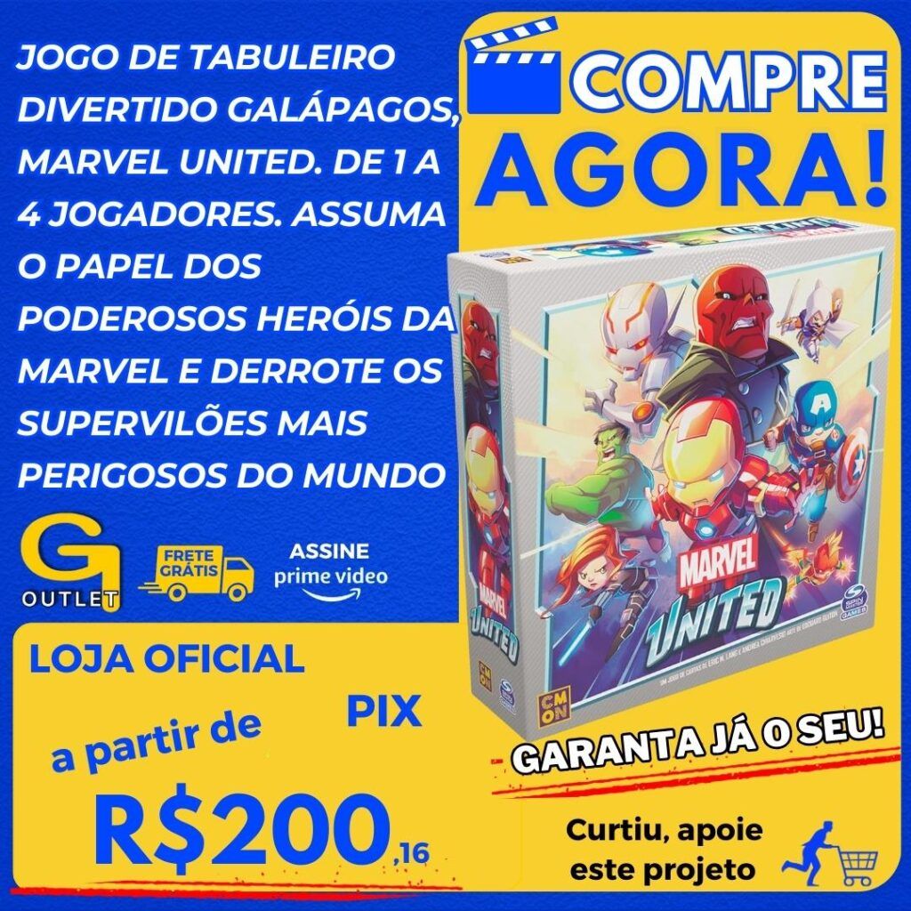 jogos de tabuleiro galápgos marvel united diversão para amigos e familias