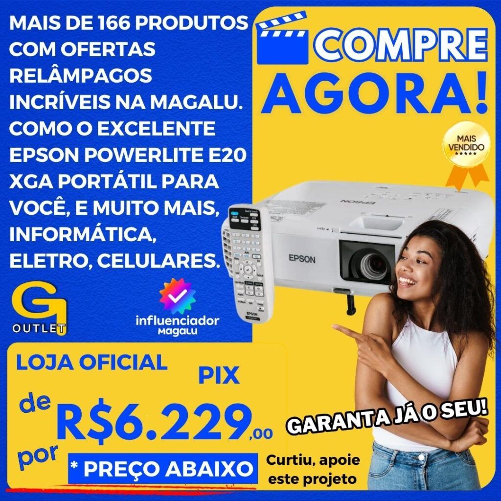 mais de 166 produtos com ofertas com destaque projeto epson powerlite e20 xga