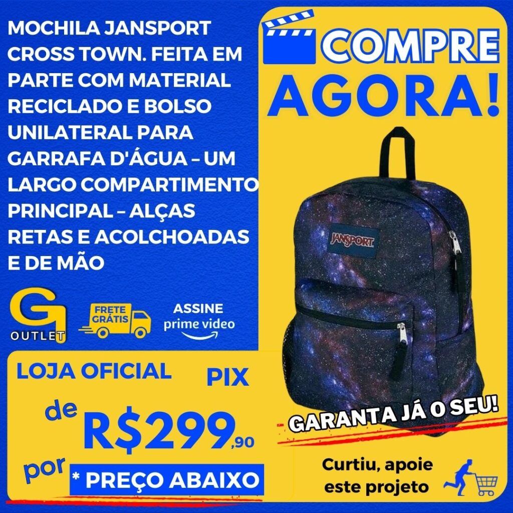 mochila jansport cross town