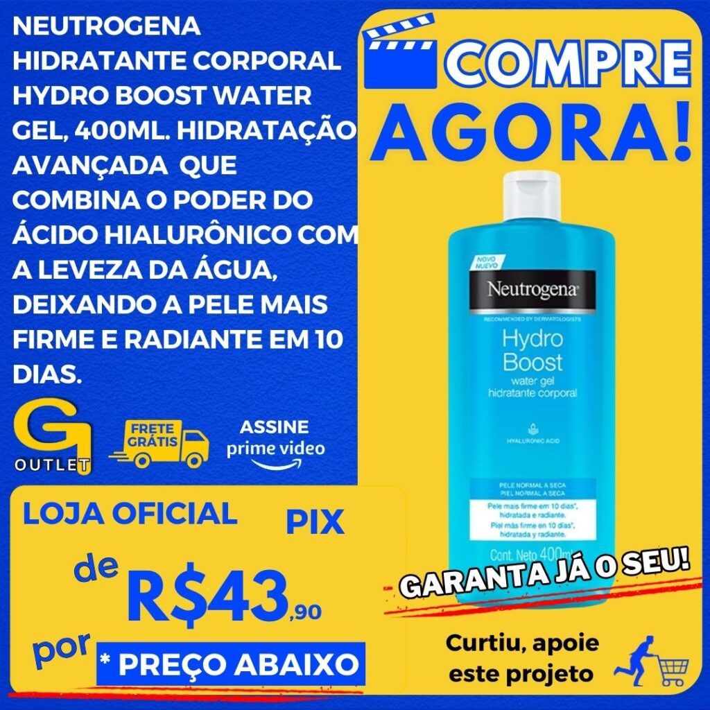 neutrogena hidratante corporal water gel