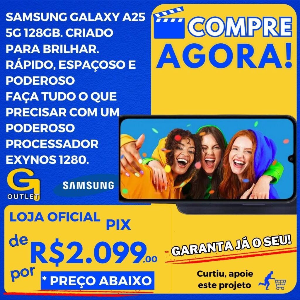 samsung galaxy a25 5g 128gb super poderoso