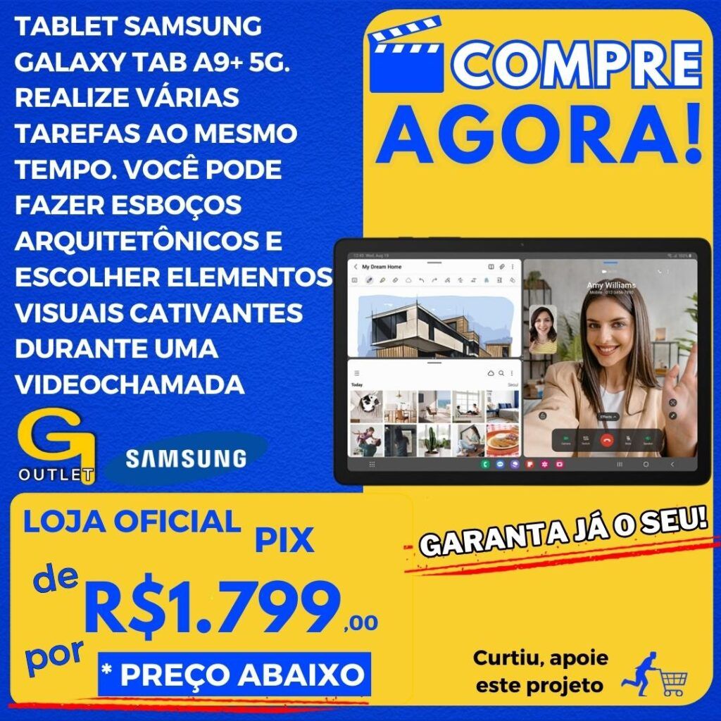 tablet samsung galaxy tab a9+5g ultra rápido