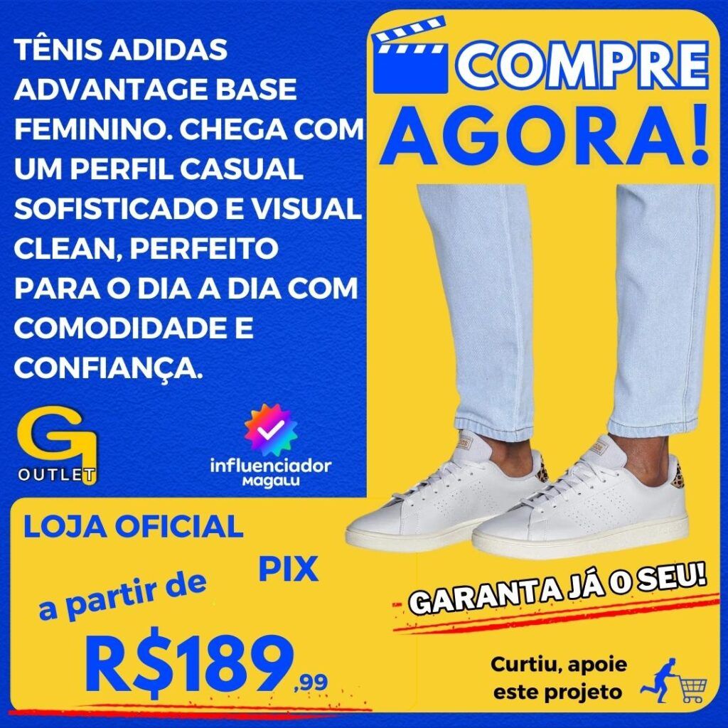 tenis adidas advantage feminino