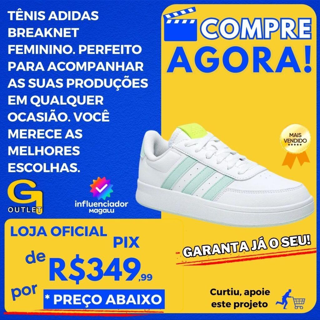 tenis adidas breaknet feminino