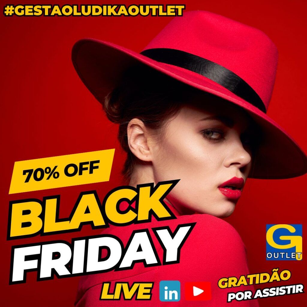 black friday gestao ludika 70% off descontos