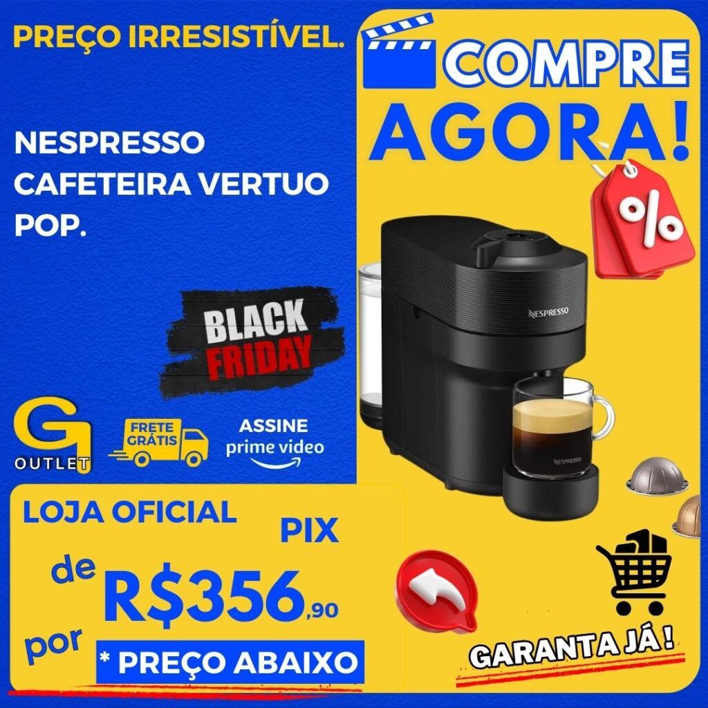 cafeteira nespress vertuo pop