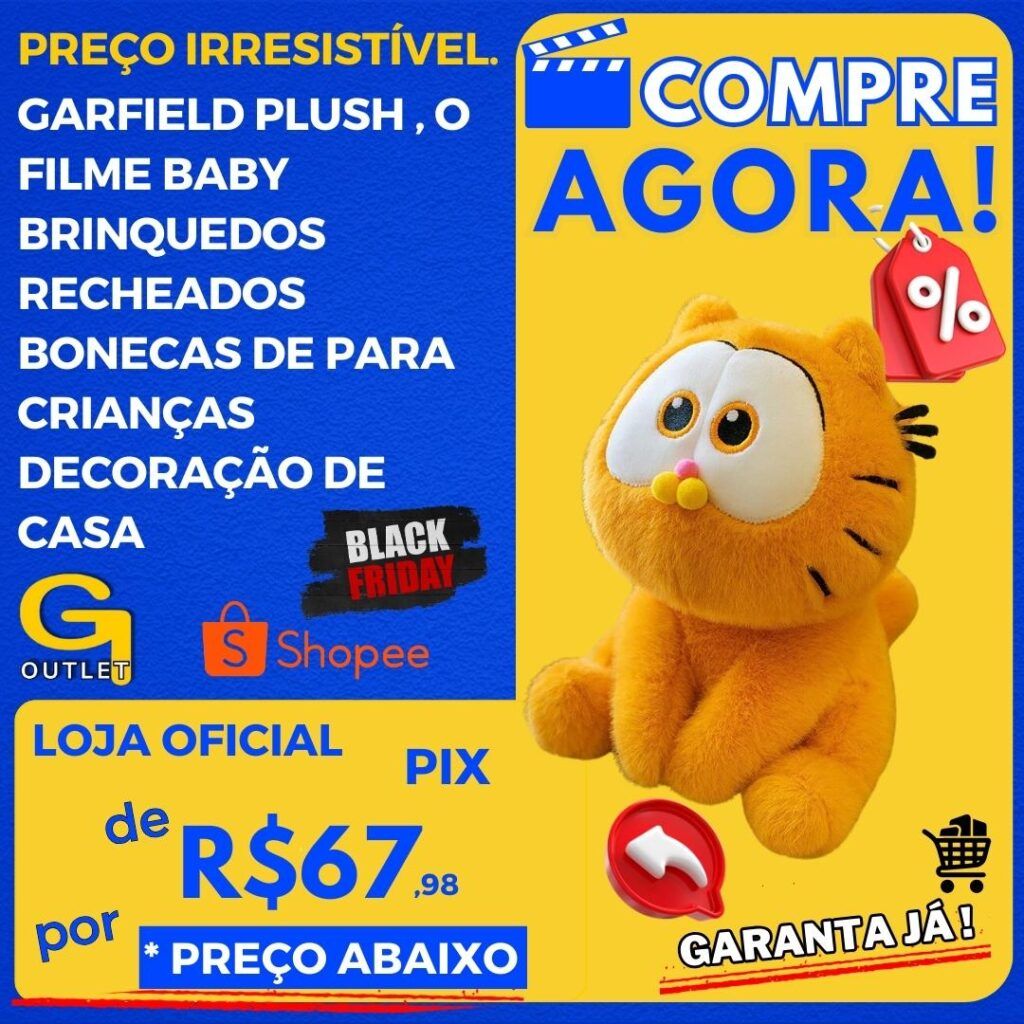 galfield plush brinquedos recheados