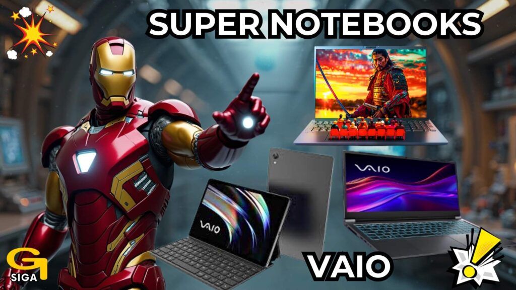 Vaio e seus Super Notebooks