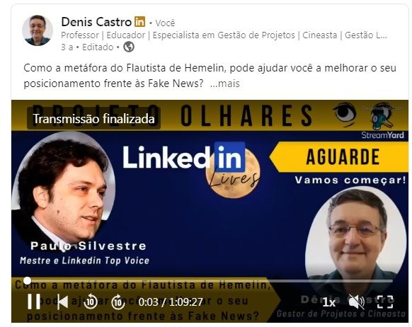 Live Irmãos Grimm e o Flautista de Hemelin