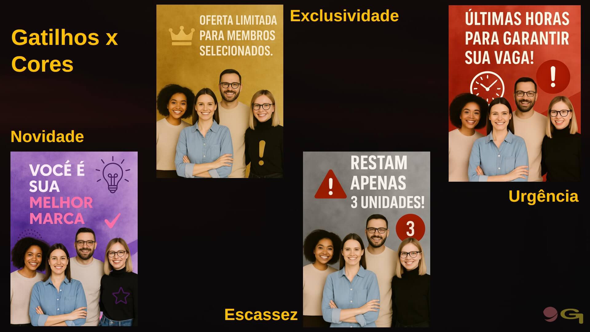 Workshop Canva Cores e Gatilhos